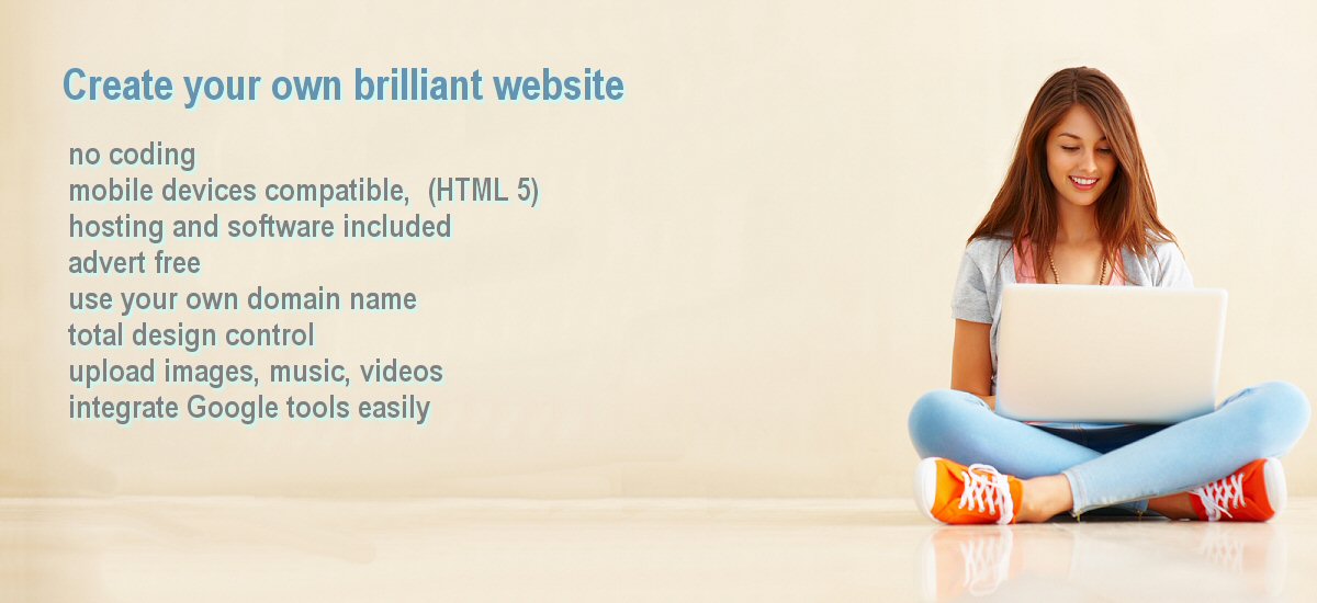 DIY Websites, easy online website maker